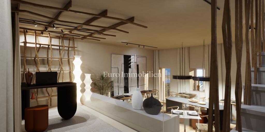 Labin - hiša s projektom in gradbenim dovoljenjem za hotel