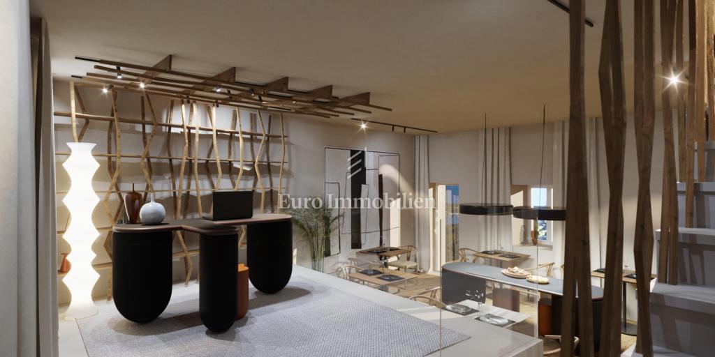 Labin - hiša s projektom in gradbenim dovoljenjem za hotel