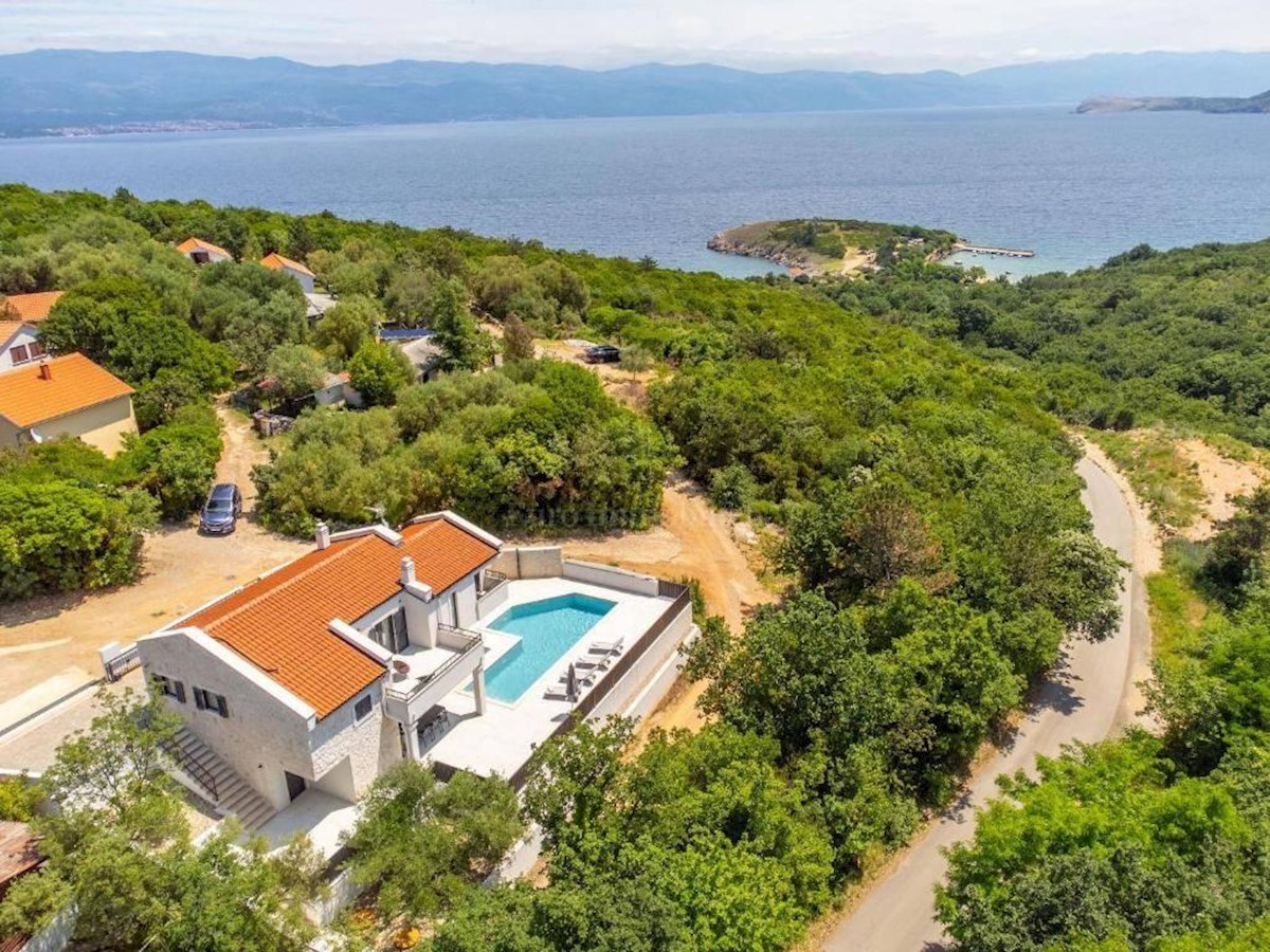 Luksuzna villa s pogledom na more, otok Krk