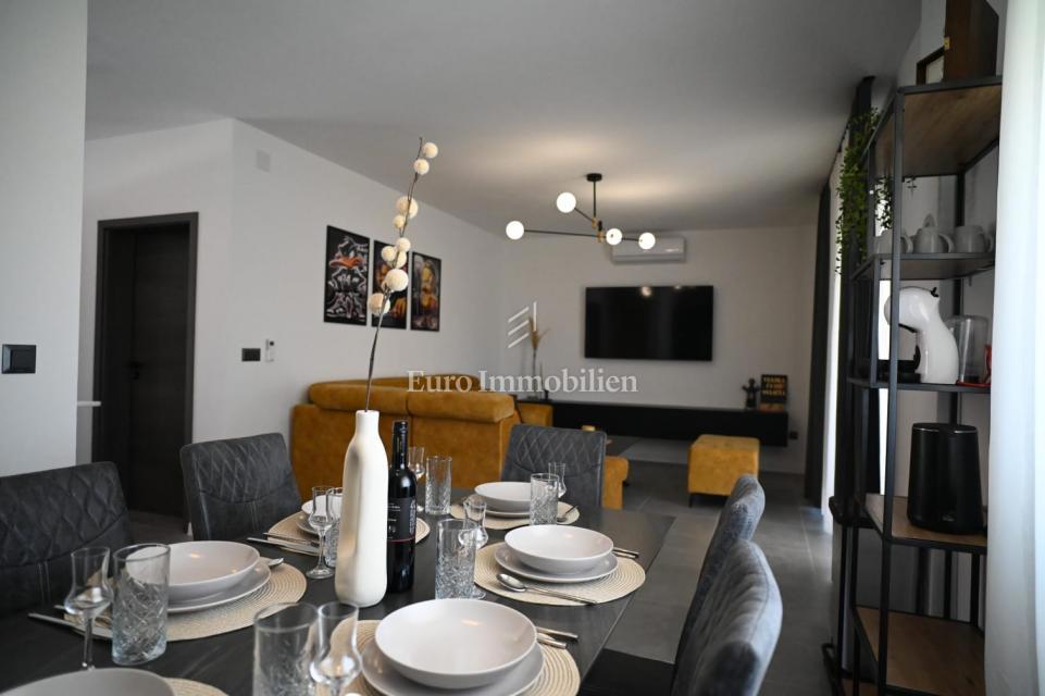 Moderna dvojna villa s bazenom, otok Vir