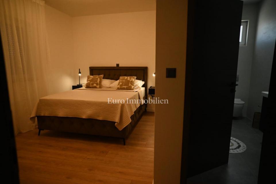 Moderna dvojna villa s bazenom, otok Vir