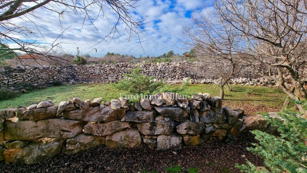 Kamnita hiša v nedotaknjeni naravi, 300 m od morja, otok Krk