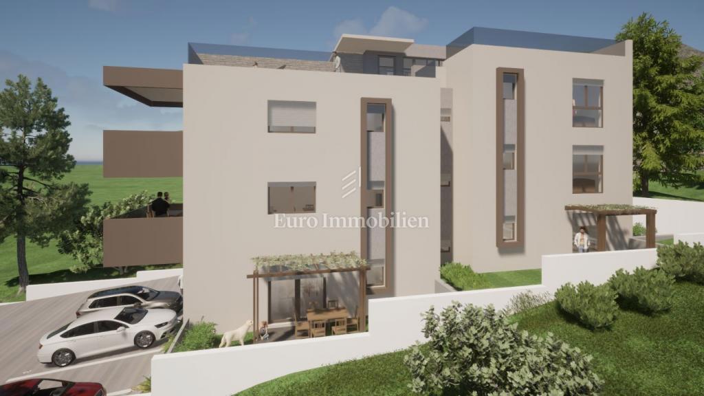 Apartmaji v novogradnji 200 m od morja - Seline