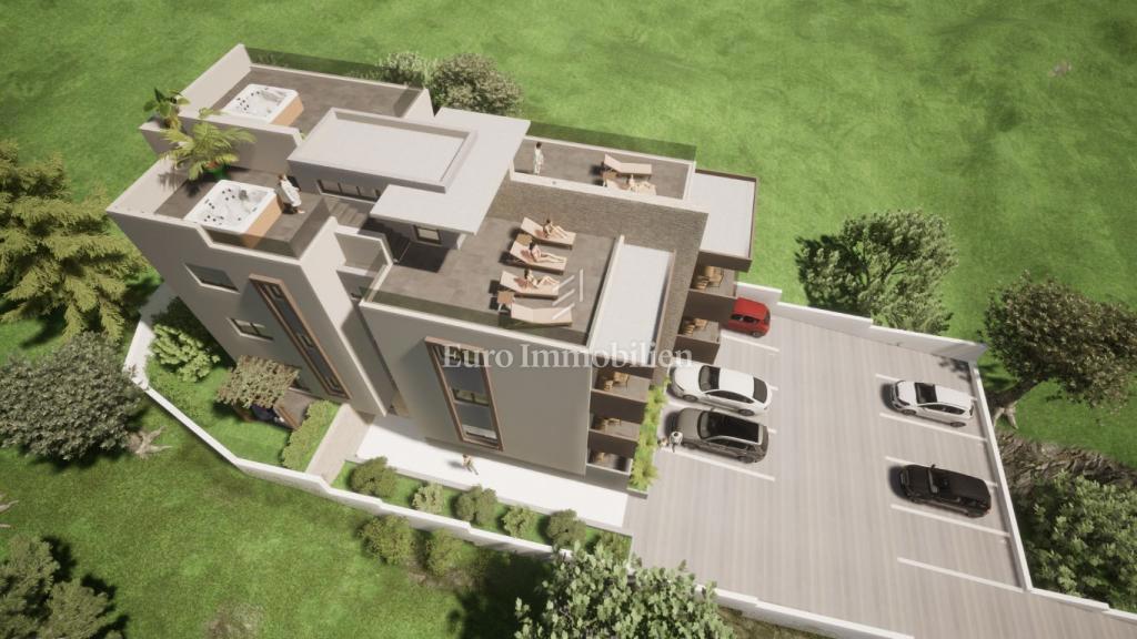 Apartmaji v novogradnji 200 m od morja - Seline