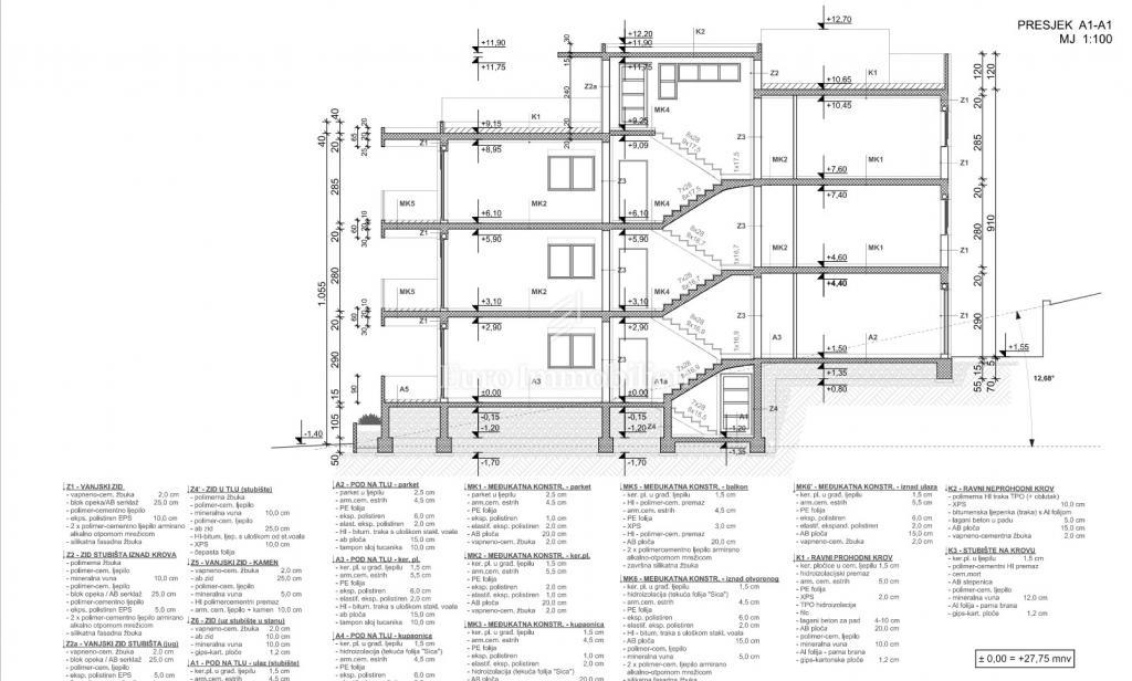 Apartmaji v novogradnji 200 m od morja - Seline
