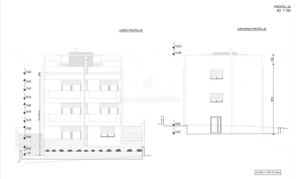 Apartmaji v novogradnji 200 m od morja - Seline