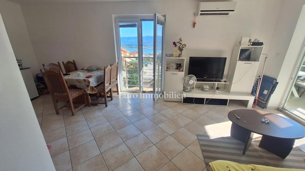 Otok Krk, Klimno - apartma s pogledom na morje