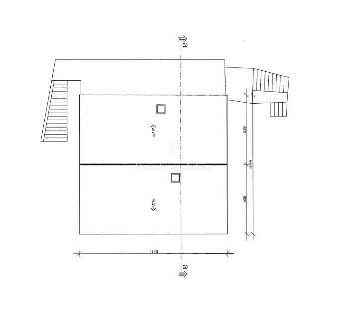 Senj - Hiša v dveh etažah s panoramskim pogledom na morje