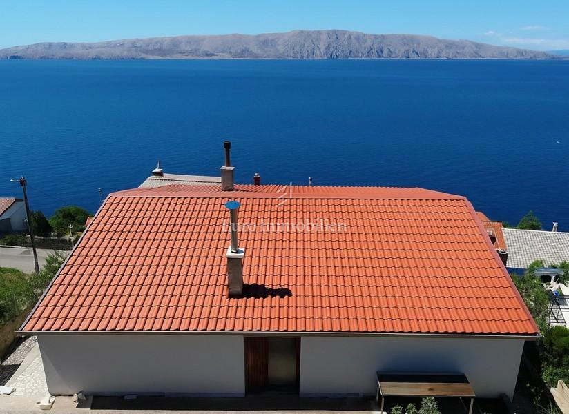 Senj - Hiša v dveh etažah s panoramskim pogledom na morje