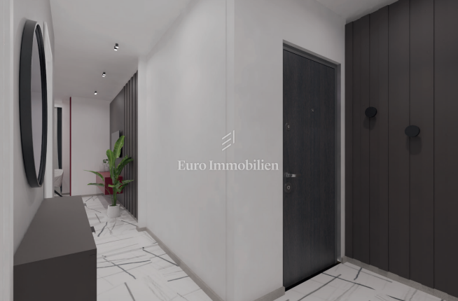 Novalja - novogradnja s 6 apartmaji, blizu plaže