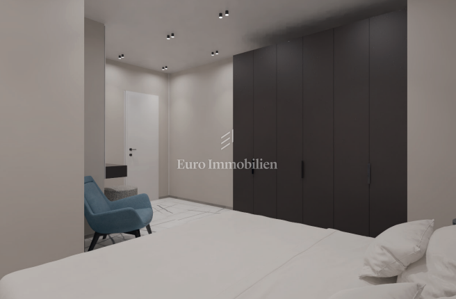 Novalja - novogradnja s 6 apartmaji, blizu plaže