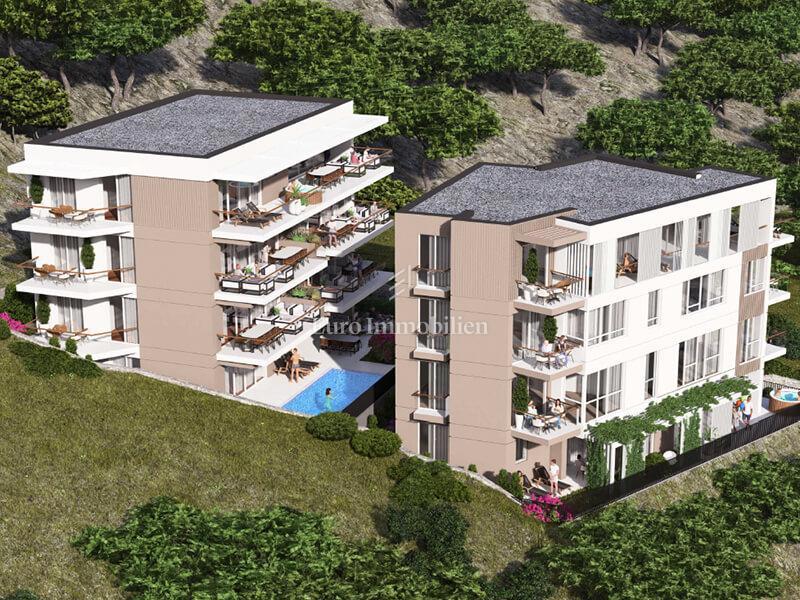 Tučepi, Dvosobna stanovanja v drugem nadstropju novogradnje