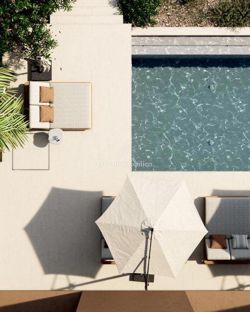 Luksuzna vila z infinity bazenom v okolici Labina