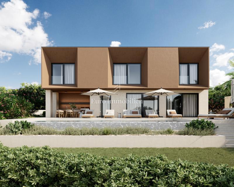 Luksuzna vila z infinity bazenom v okolici Labina