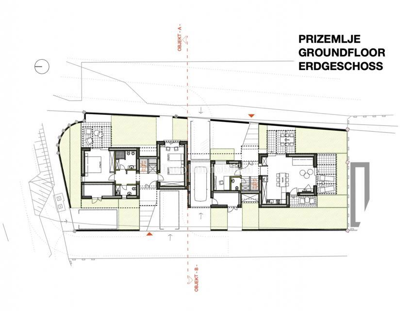 Istra – zazidljivo zemljišče z razgledom na morje in dovoljenjem