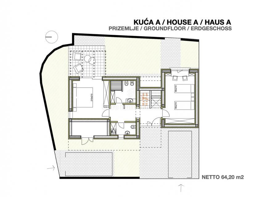 Istra – zazidljivo zemljišče z razgledom na morje in dovoljenjem