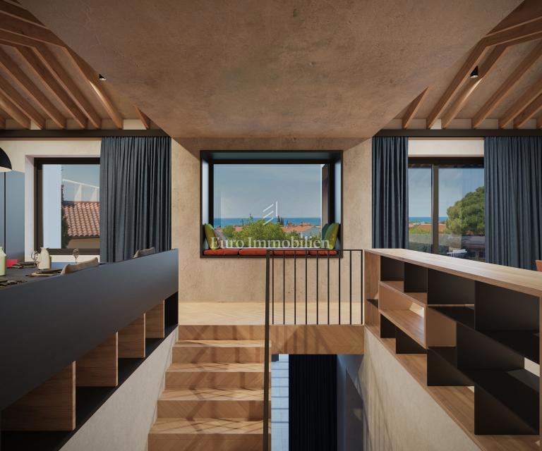 Istra – zazidljivo zemljišče z razgledom na morje in dovoljenjem