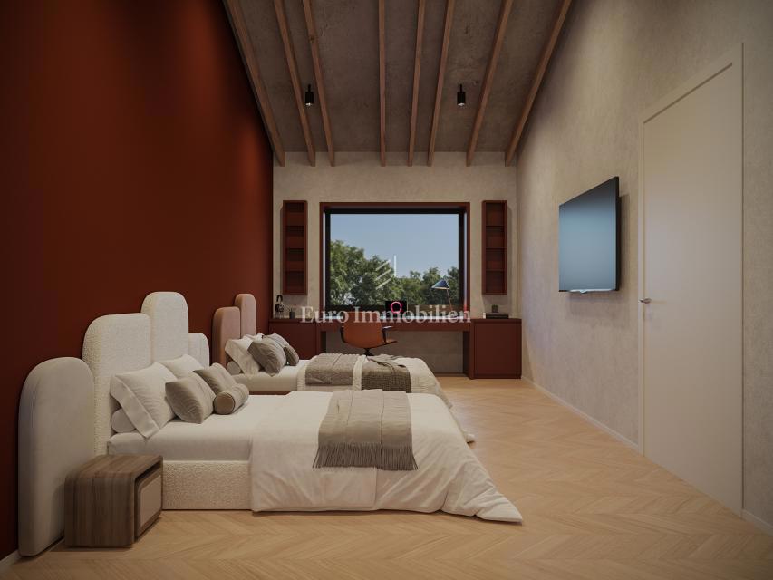 Istra – zazidljivo zemljišče z razgledom na morje in dovoljenjem