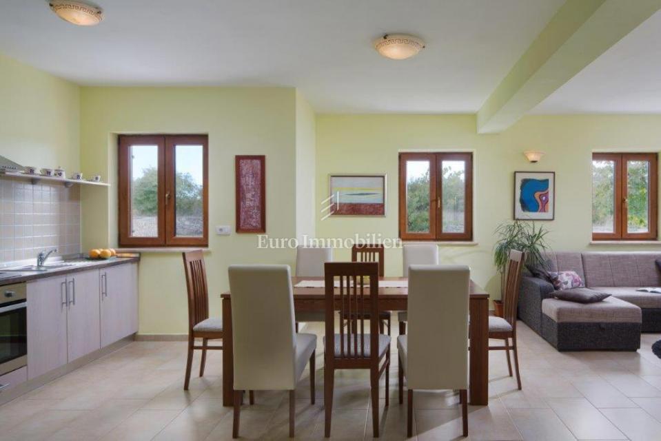 Okolica Labina - hiša z bazenom na mirni lokaciji