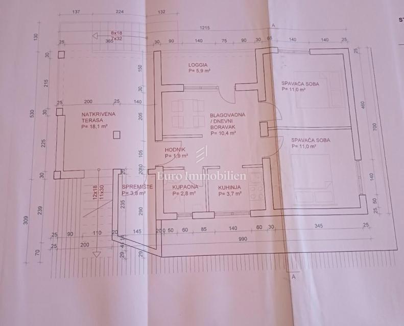 Hiša prva vrsta do morja