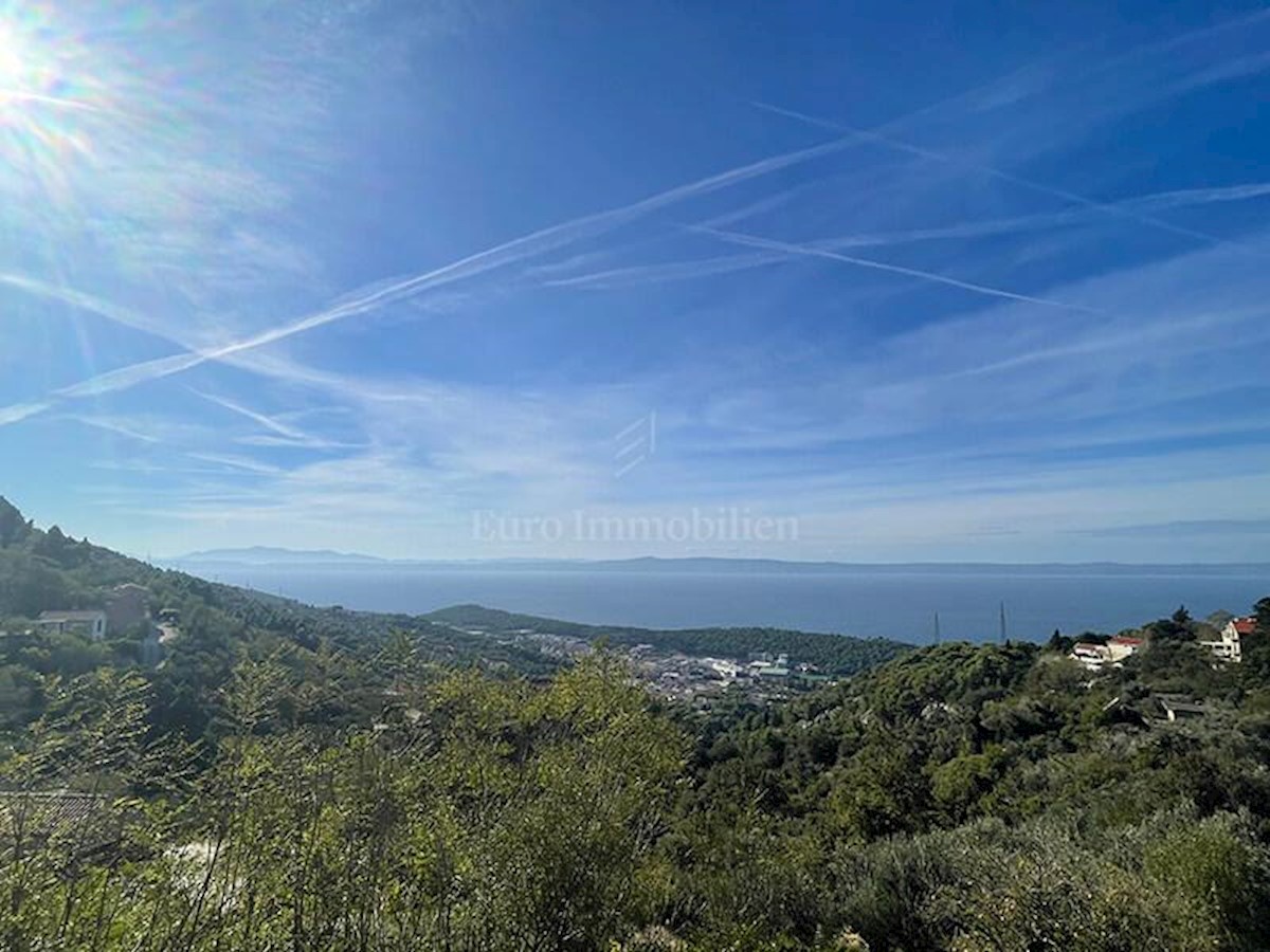 Vila z bazenom in panoramskim pogledom na morje