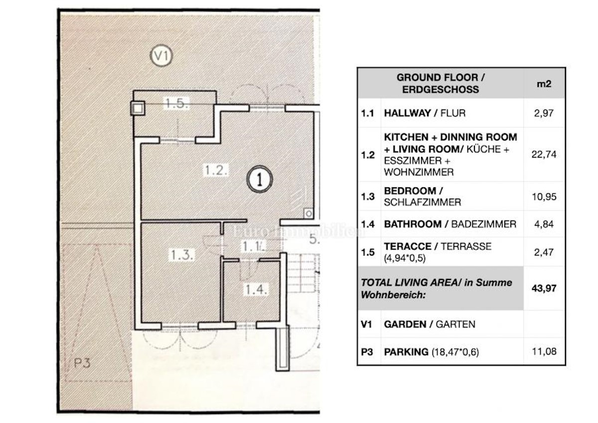 Istra - dvonadstropni apartma s pogledom na morje