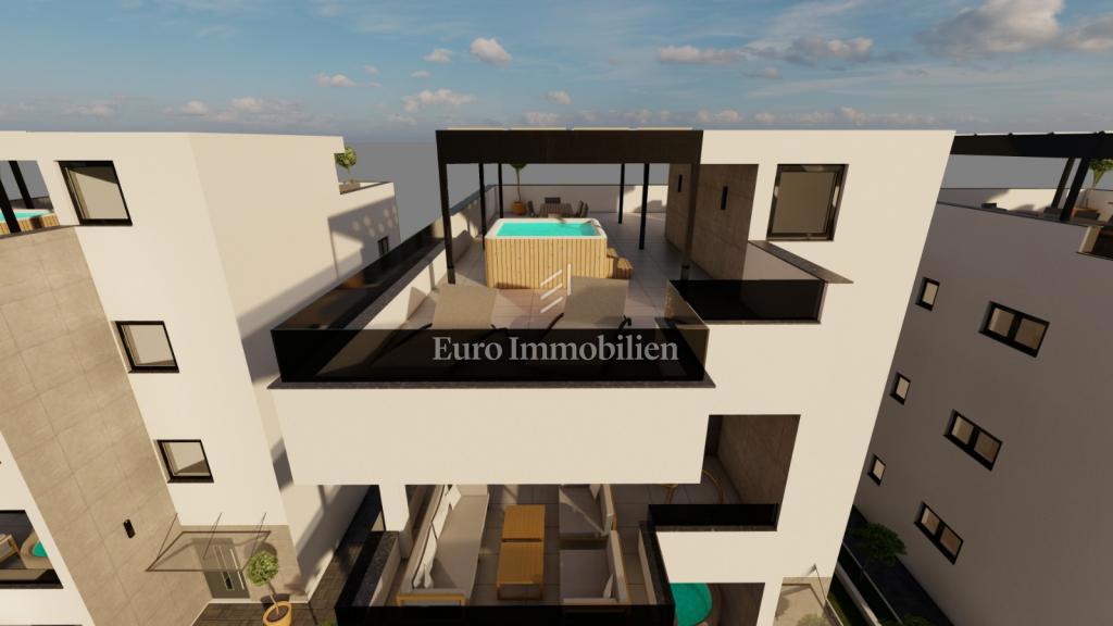 Vir - novozgrajeni apartmaji 200 m od morja