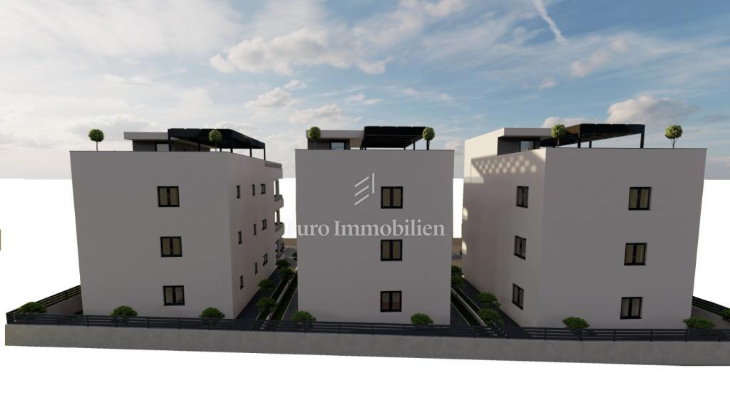 Vir - novozgrajeni apartmaji 200 m od morja