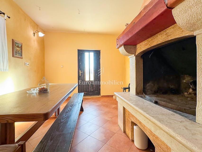 Istra - hiša v treh etažah in prostornim vrtom