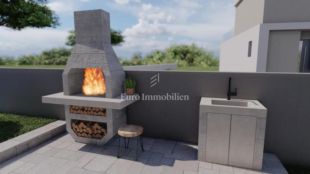 Privlaka - apartma blizu plaže, novogradnja