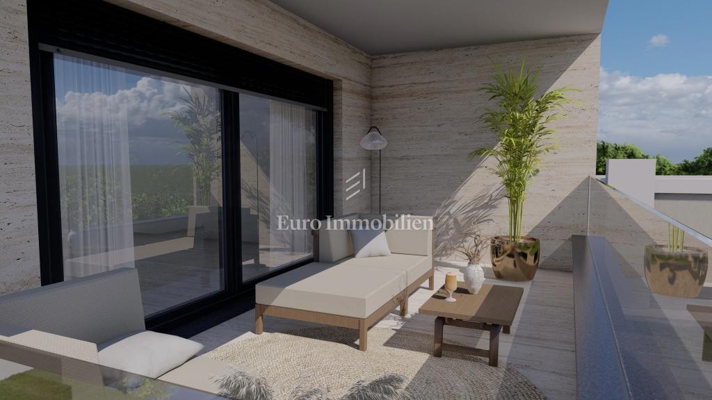 Privlaka - apartma blizu plaže, novogradnja