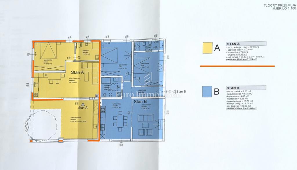 Istra, Novigrad – Opremljena hiša s čudovito urejenim dvoriščem
