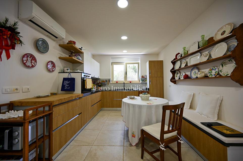 Istra, Novigrad – Opremljena hiša s čudovito urejenim dvoriščem