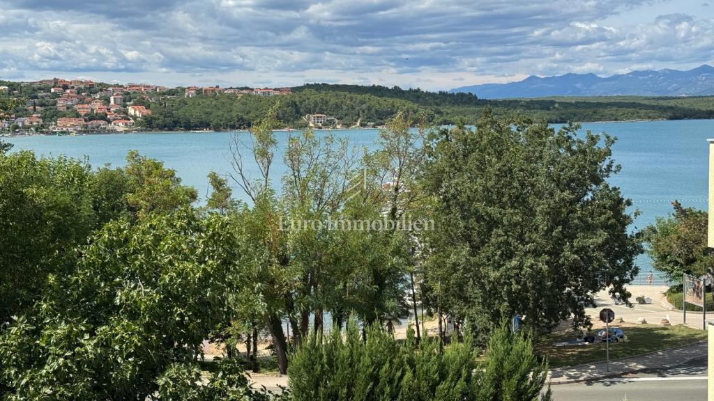 Apartma v prvi vrsti do morja - otok Krk