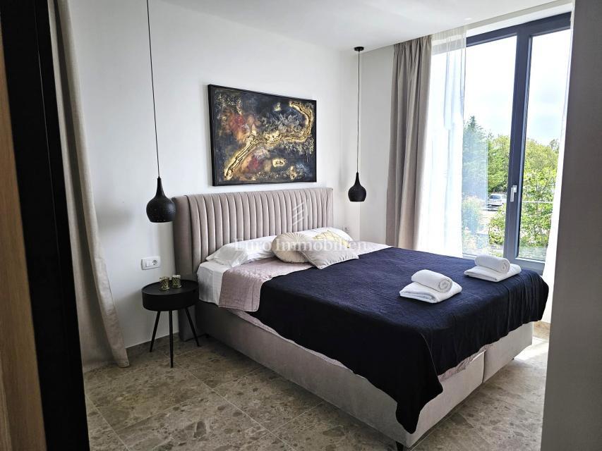 Prostorna moderna vila z bazenom v mirnem okolju