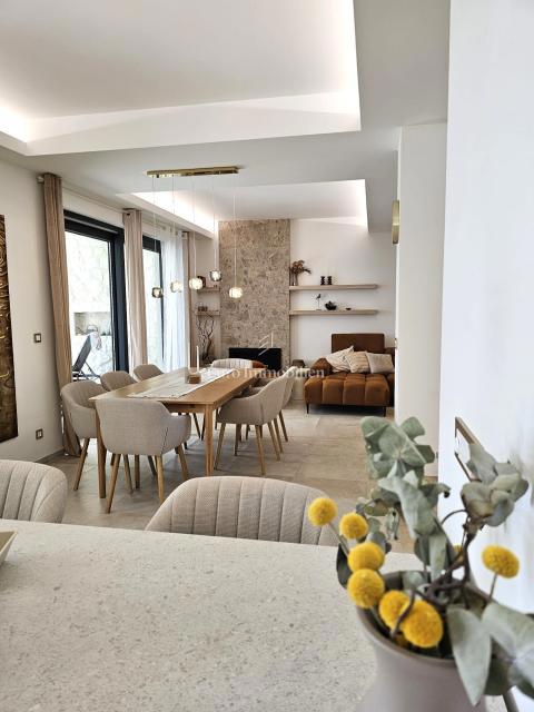 Prostorna moderna vila z bazenom v mirnem okolju