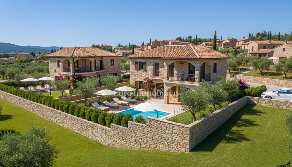 Malinska – nova nizkoenergijska rustikalna hiša