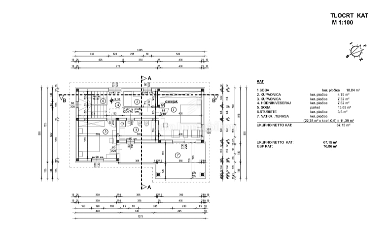 Malinska – nova nizkoenergijska rustikalna hiša
