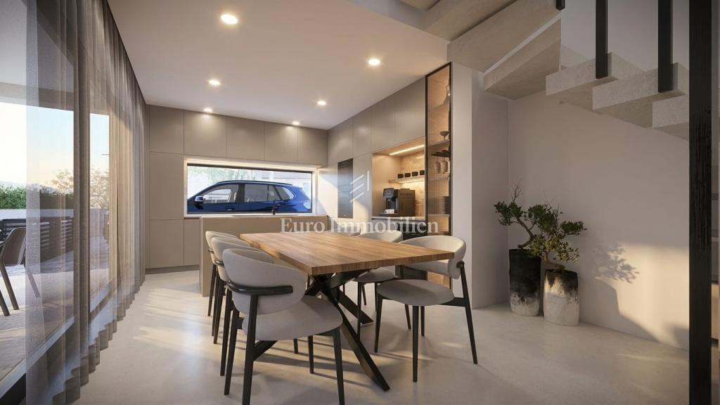 Malinska - dvojček s pogledom na morje