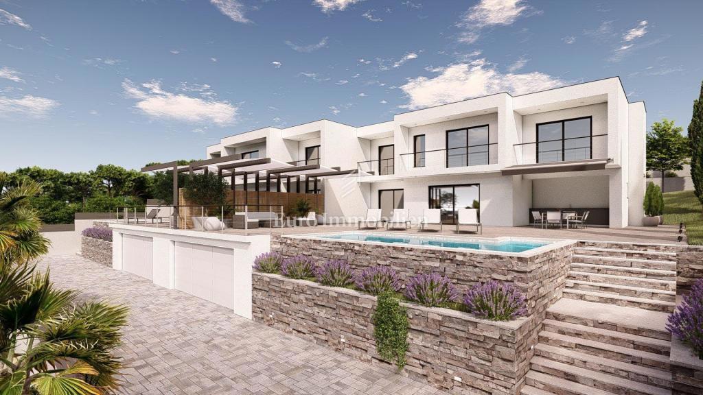 Crikvenica - dve vili s panoramskim pogledom na morje