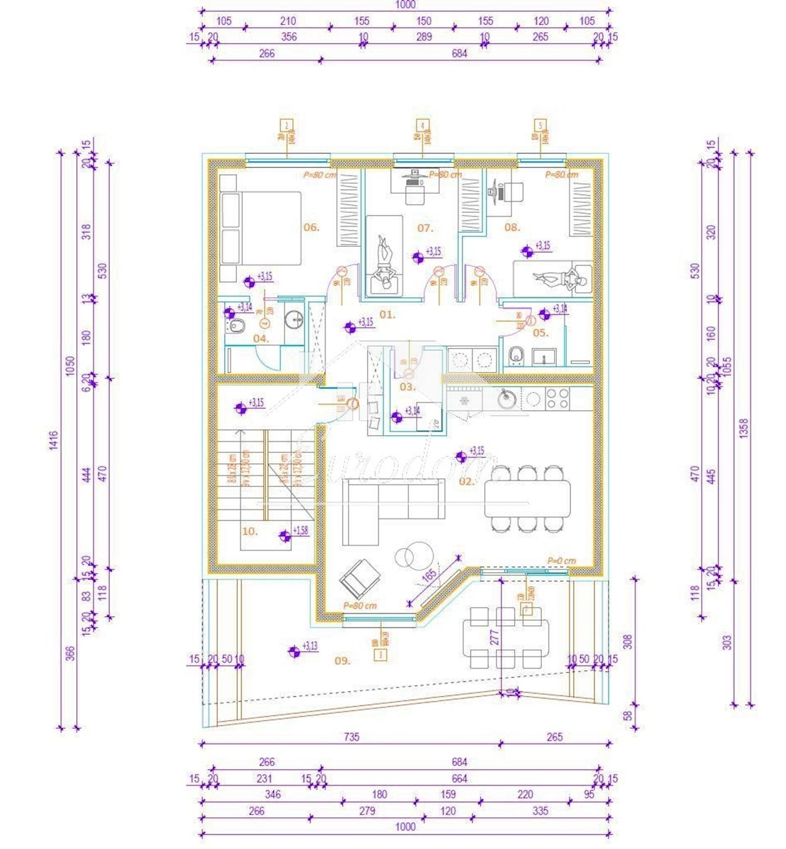 Vrhunska novogradnja – 2.545 € na m²