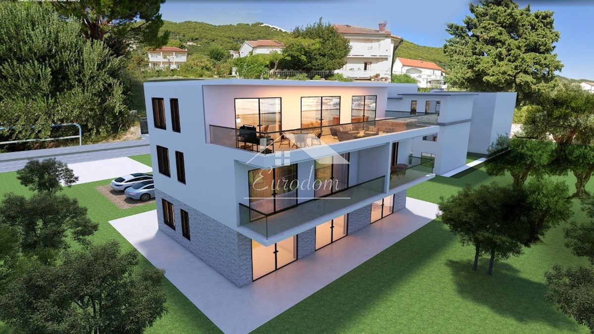 NOVOGRADNJA – Penthouse s panoramsko teraso in jacuzzijem