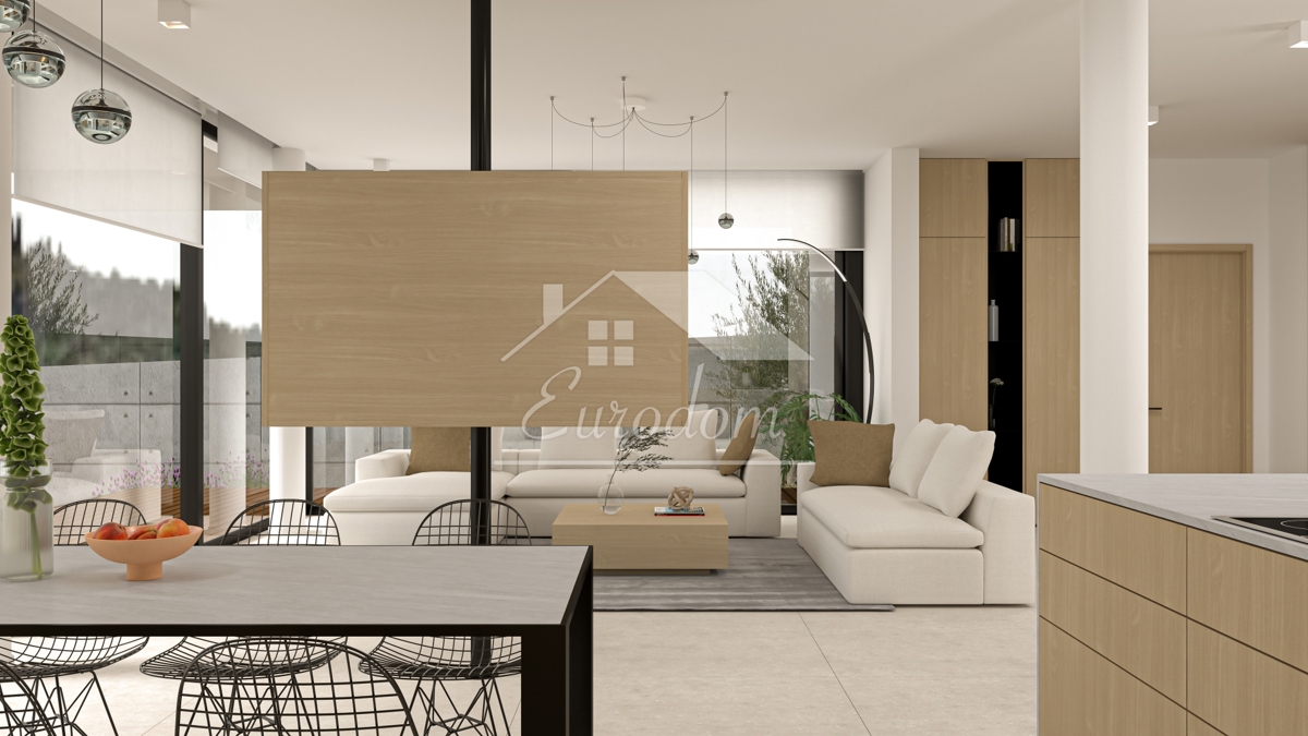 Роскошная вилла Паг, первая линия у моря