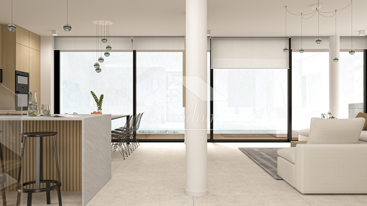 Роскошная вилла Паг, первая линия у моря