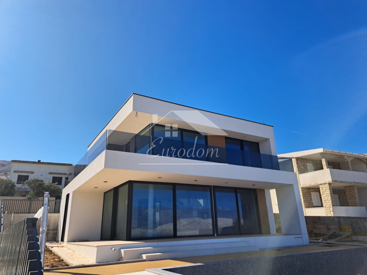 Роскошная вилла Паг, первая линия у моря