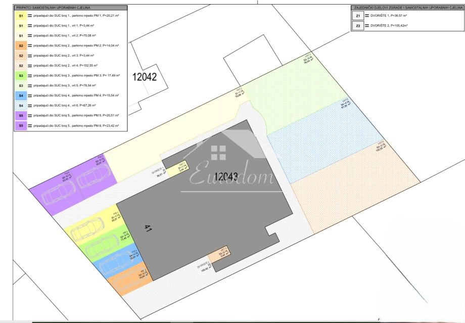 Stanovanje Mandre, Kolan, 129,70m2