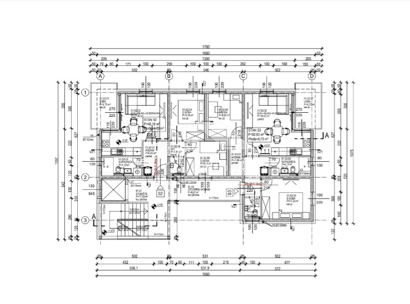 Stanovanje Maksimir, 55,70m2