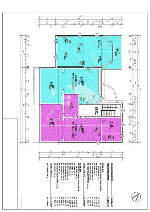 Stanovanje Mandre, 135m2