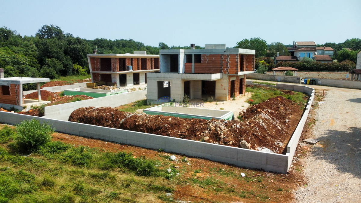 Moderna vila v izgradnji v Istri - Villa Harmony