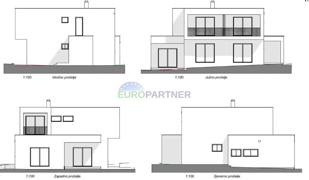 Moderna vila v izgradnji v Istri - Villa Harmony